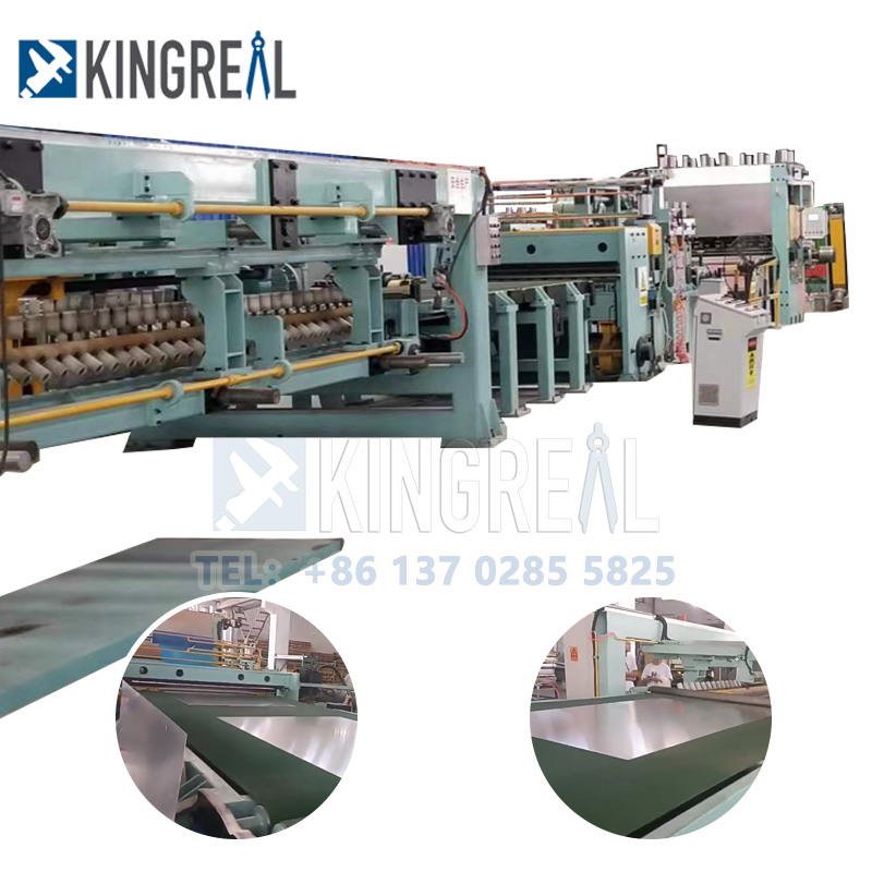 Kepiye cara ngontrol presisi produk KINGREAL metal shearing line？