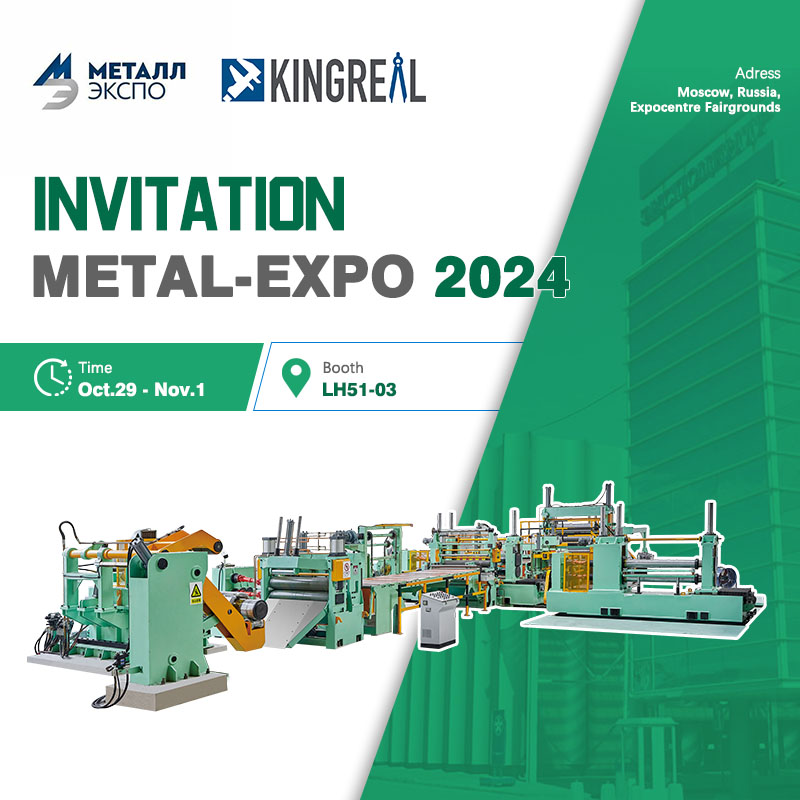 2024 KINGREAL STEEL Slitter Undangan Pameran