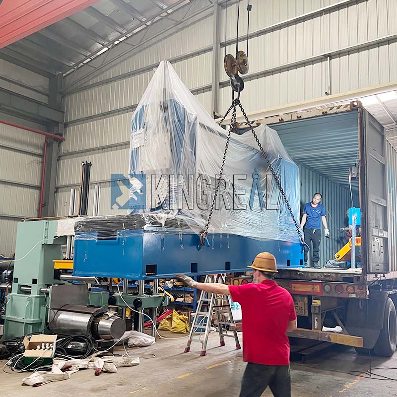 Mesin slitting aluminium dikirim menyang Rusia