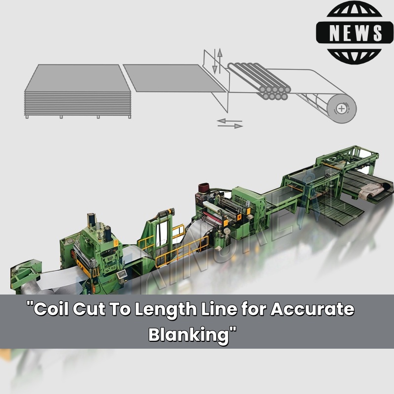 Coil Cut kanggo Line Line kanggo Blanking sing tepat