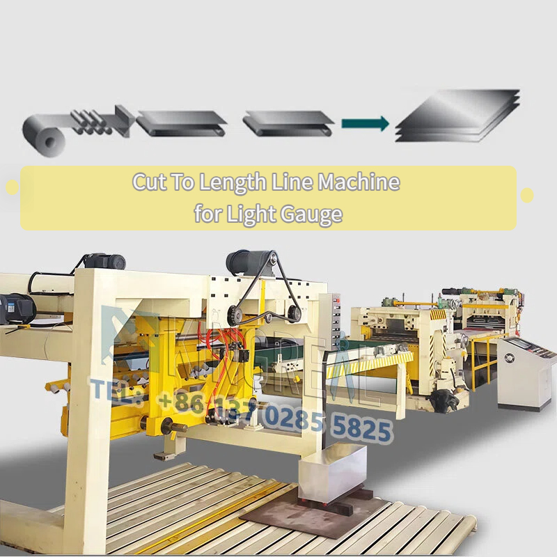 Cut To Length Line Machine kanggo Light Gauge