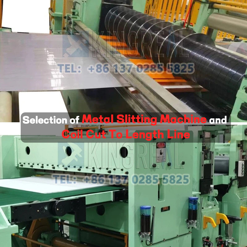 Pilihan saka Metal Slitting Machine lan Coil Cut kanggo Length Line
