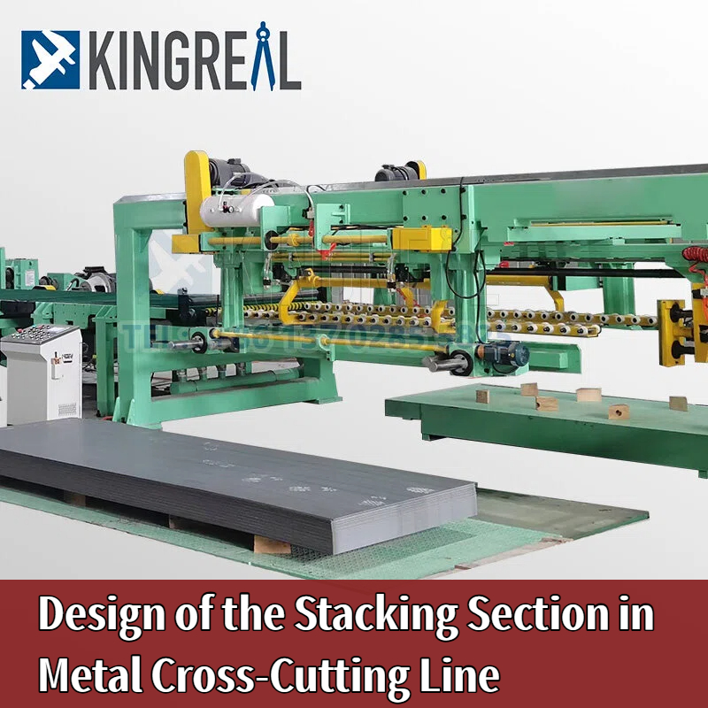 Desain Bagian Numpuk ing Metal Cross-Cutting Line