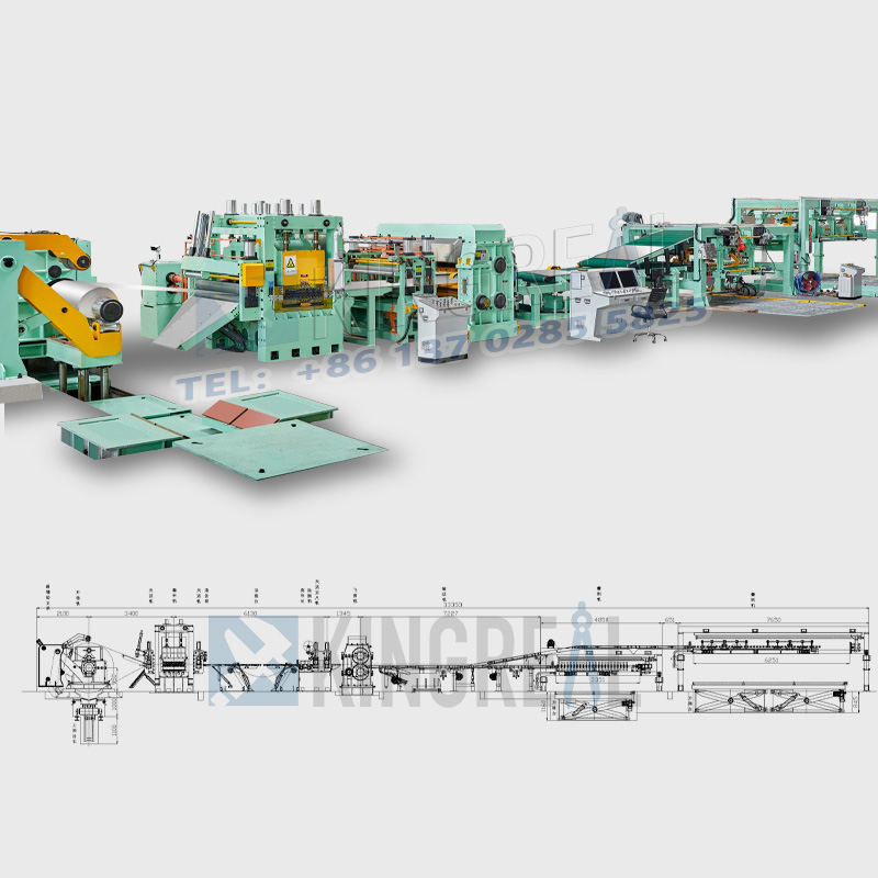 Apa Fly Shearing Cut-To-Length Line lan Kepiye Mupangate Proses Pabrikan Sampeyan