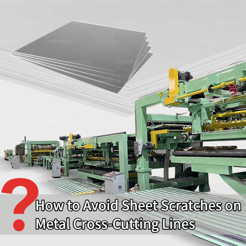 Carane Nyegah Sheet Goresan ing Metal Cross-Cutting Lines?