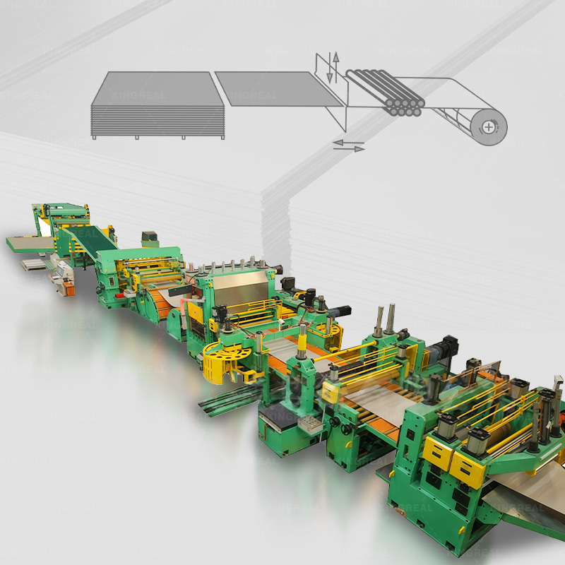 Coil Kanggo Sheet Cut menyang Mesin Length