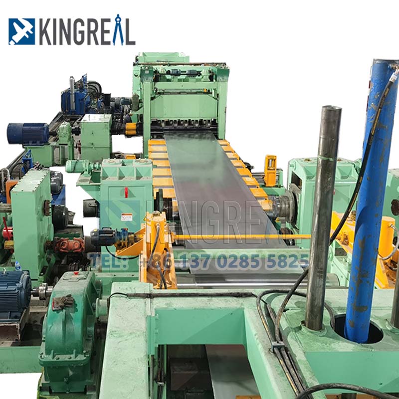 Heavy Duty Coil Cutting Machine Line Blanking