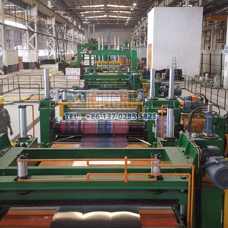 Dhuwur Precision Steel Coil Slitting Machine