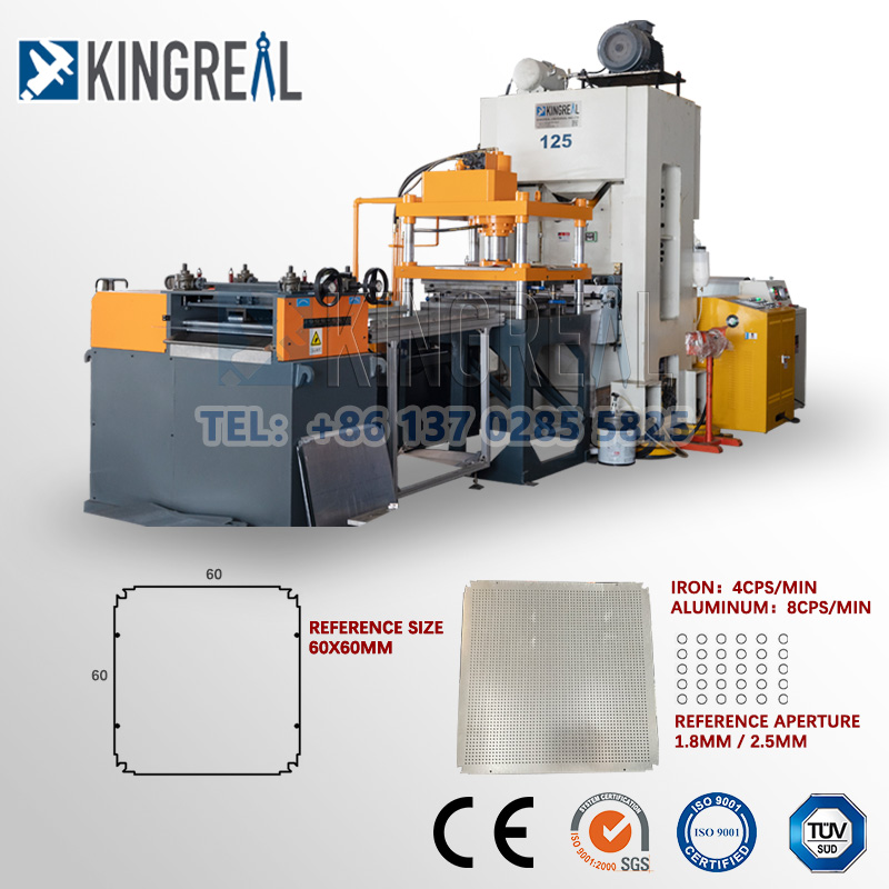 Lini Produksi Perforasi Coil kacepetan dhuwur