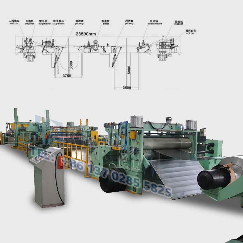 Mesin Slitting Kacepetan Tinggi
