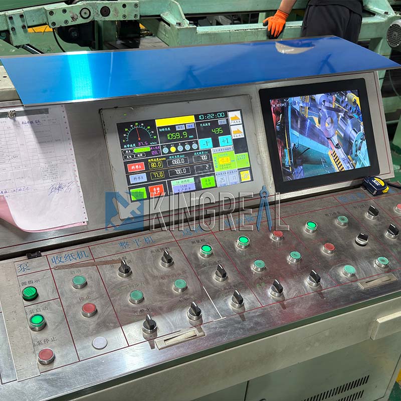 steel cut to length machine