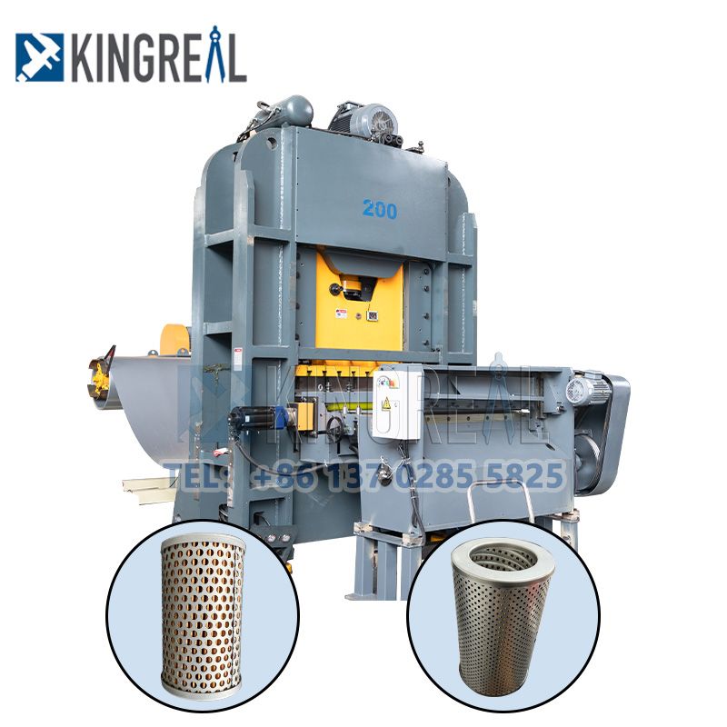 Metal Filter Perforated Nggawe Machine