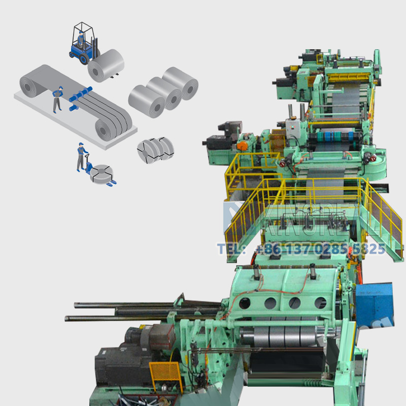Mesin Slitting Coil Strip sempit